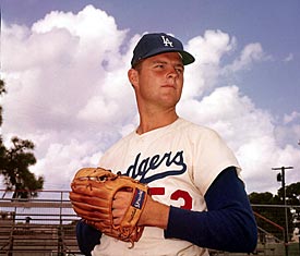 Bob Gibson, intimidating Hall of Fame pitcher with a blazing fastball