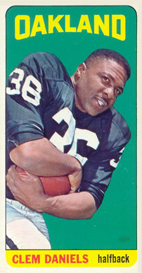 Clem Daniels Oakland Raiders 2022 Football Art Card