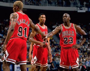 Jordan, Pippen, Rodman